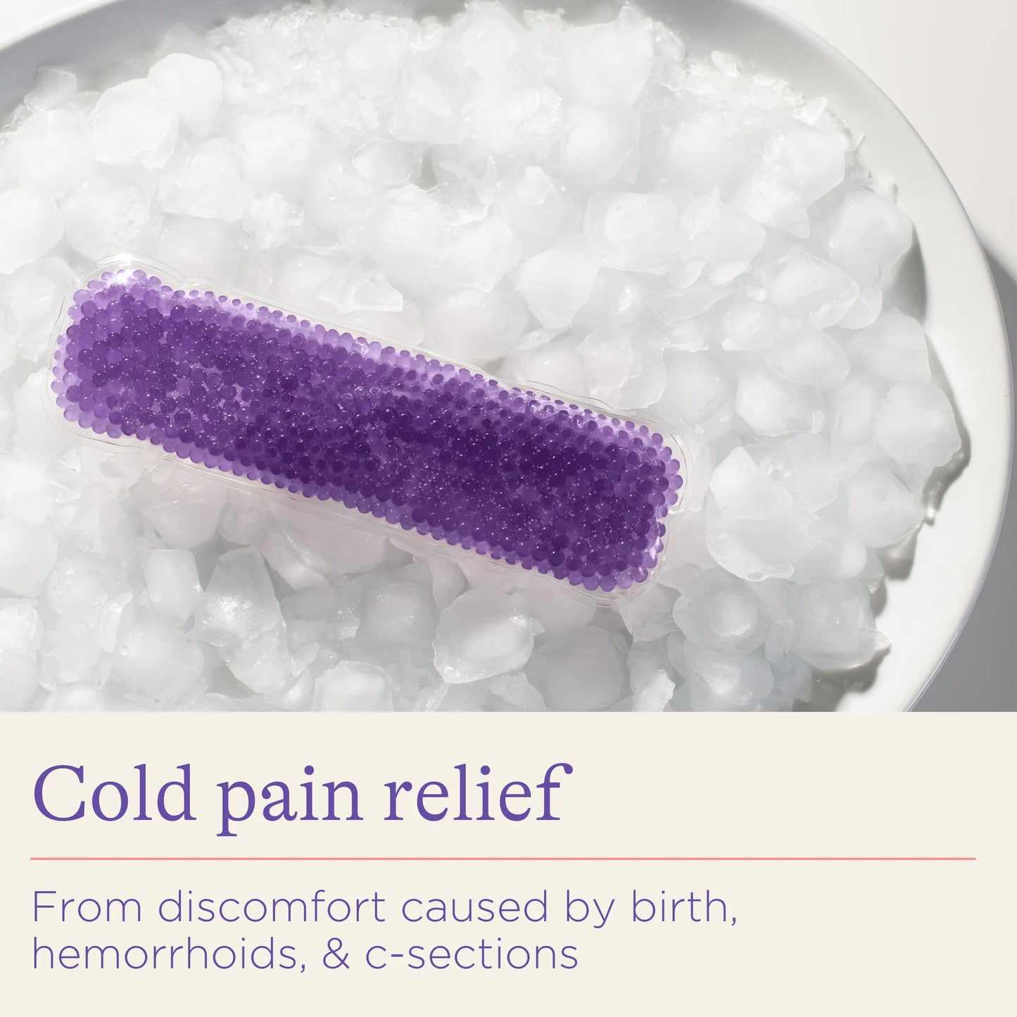 Hot and Cold Pads, Postpartum Essentials, Purple, 2 Ct.