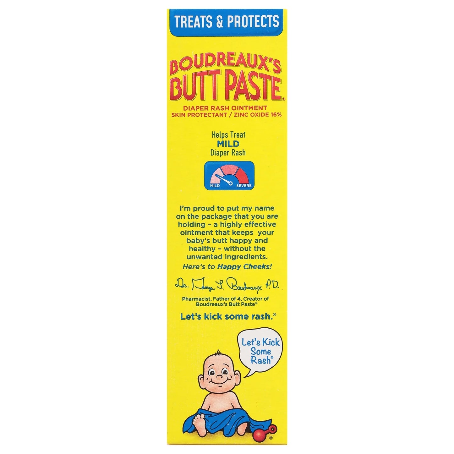 Original Diaper Rash Cream, Ointment for Infant, 4 Oz Tube