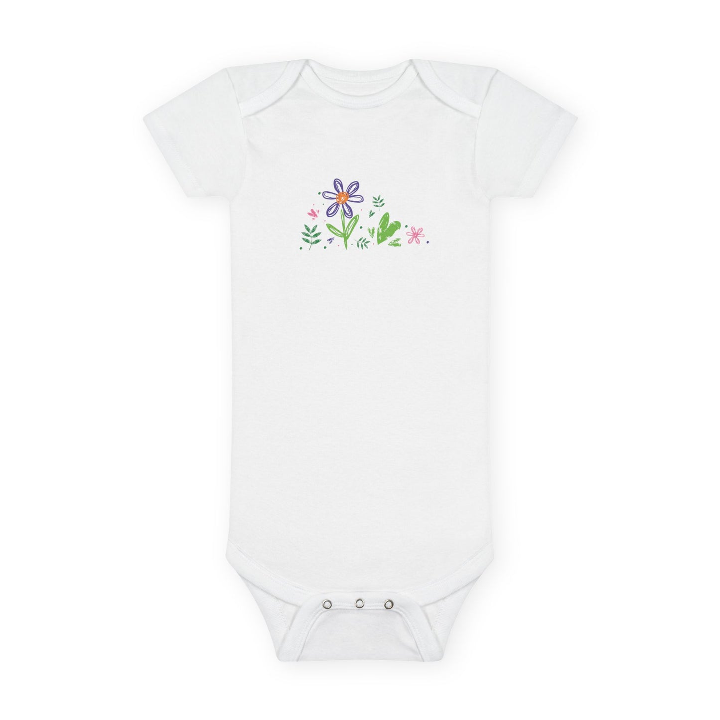 Floral Baby Onesie