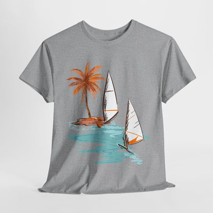Beach Vibes Unisex Heavy Cotton Tee