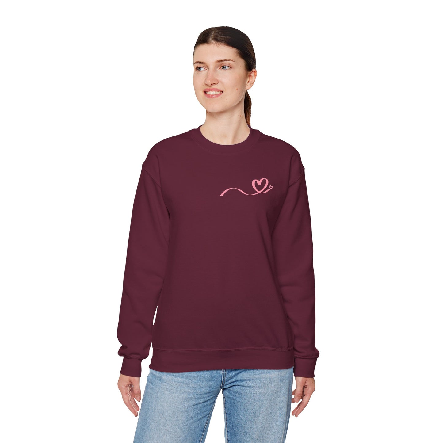 Heart Crewneck Sweatshirt
