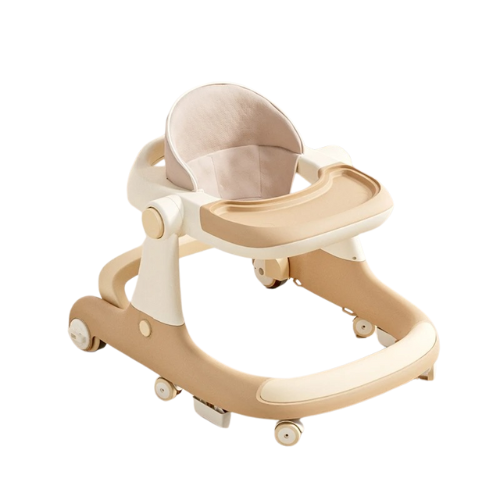 Trotteur pliable pour bébé anti-jambes multifonctionnel