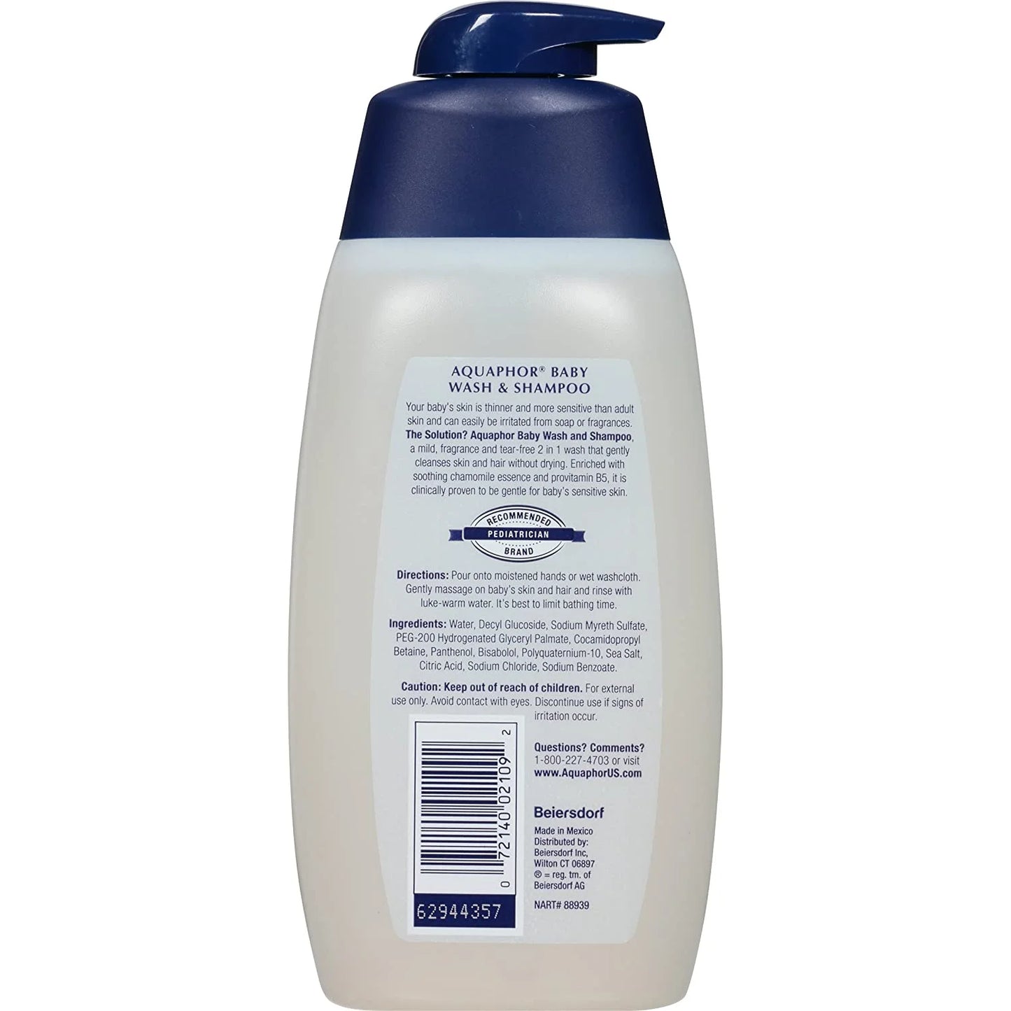 Baby Wash & Shampoo 16.9 Oz (Pack of 2)