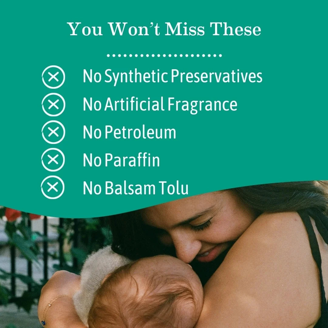 (2 Pack)  Organic Diaper Balm, Diaper Cream for Newborns, Infants, & Toddlers, 2 Fl Oz.