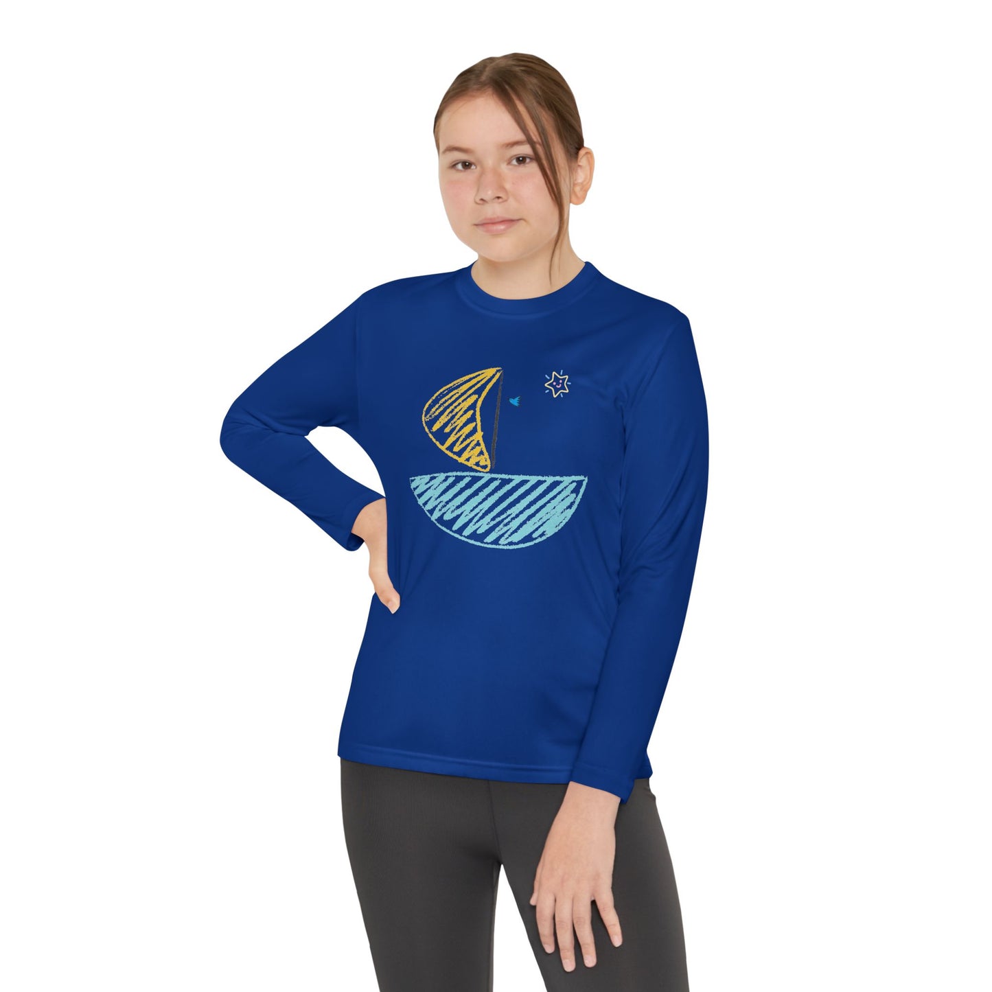 Youth Sailing Long Sleeve Tee