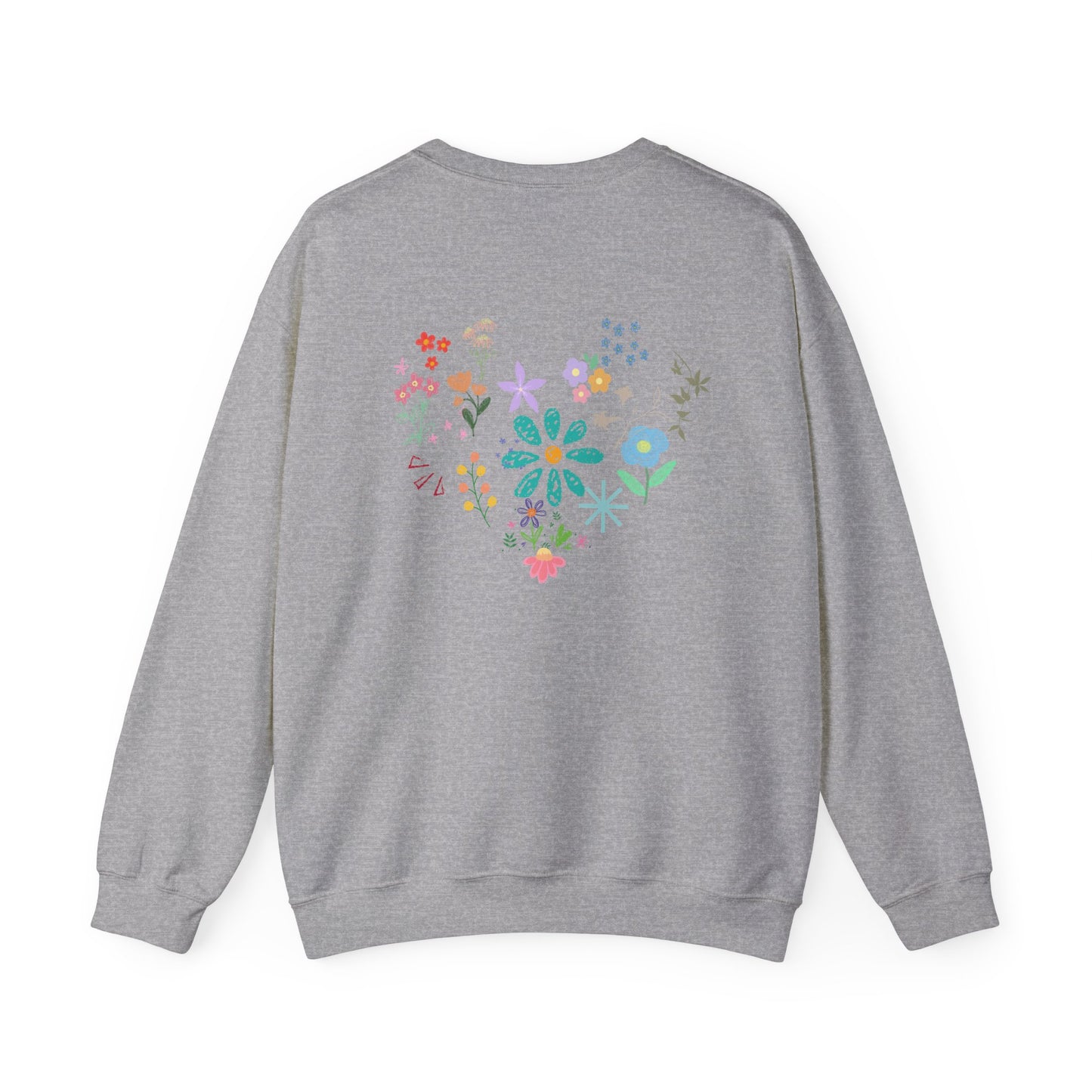 Floral Crewneck Sweatshirt