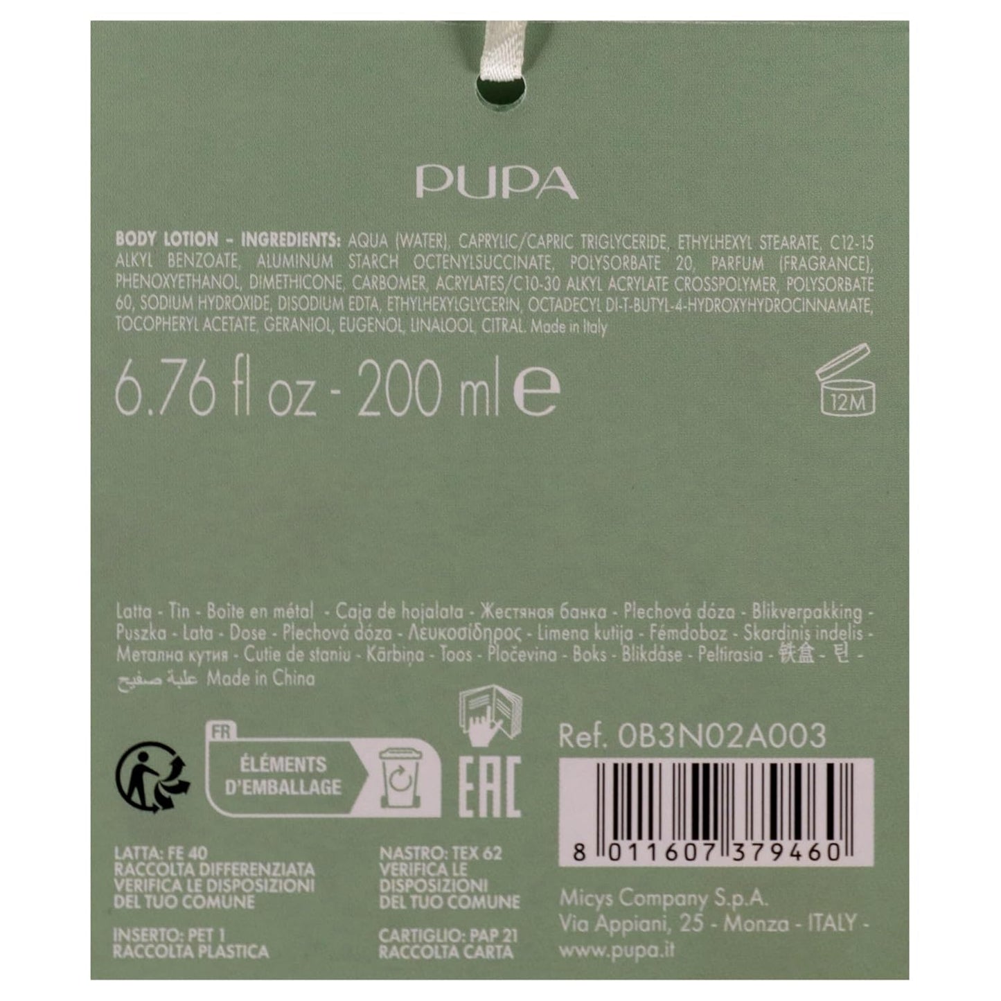 Secret Garden Body Lotion, 6.76 Oz - Moisturizing Body Lotion - Body Cream - Hydrating Lotion - for Soft and Smooth Skin - Skin Care