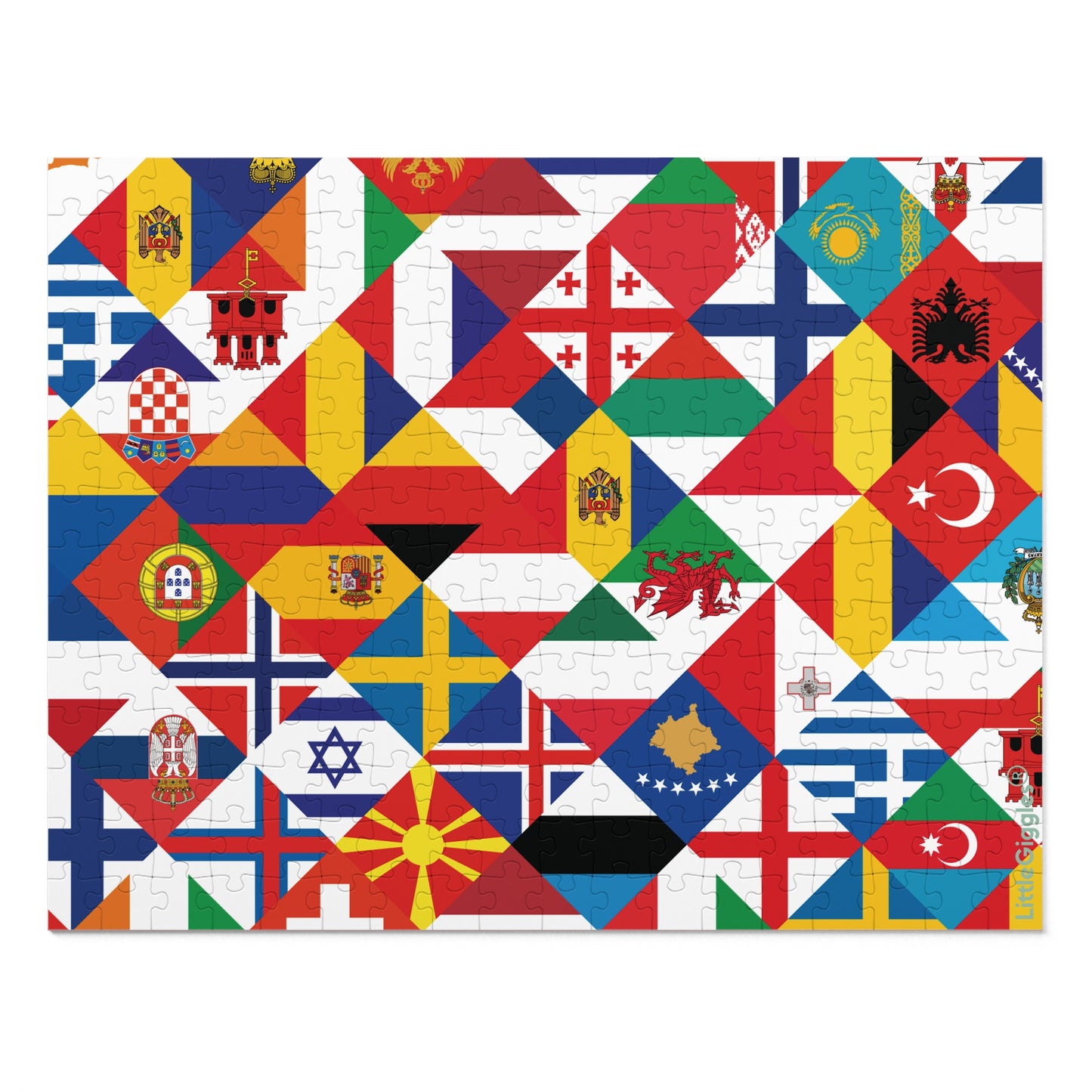 Kids Educational Jigsaw Puzzle with Tin