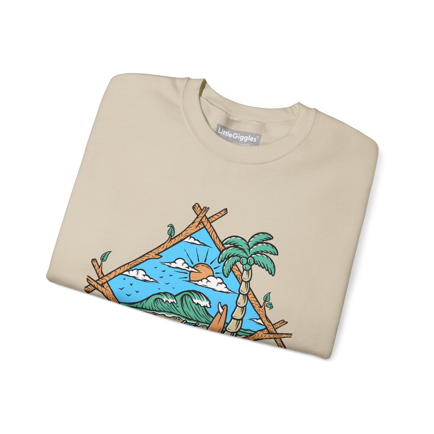 Beach Vibes Crewneck Sweatshirt