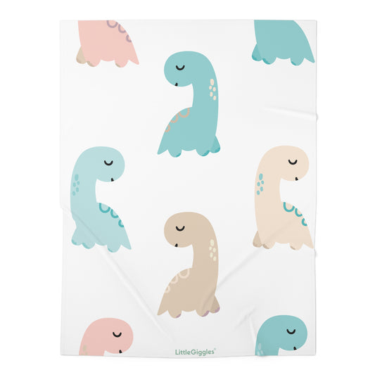 Dinosaur Baby Swaddle Blanket