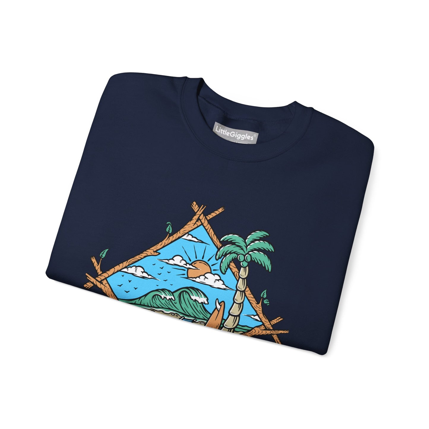 Beach Vibes Crewneck Sweatshirt