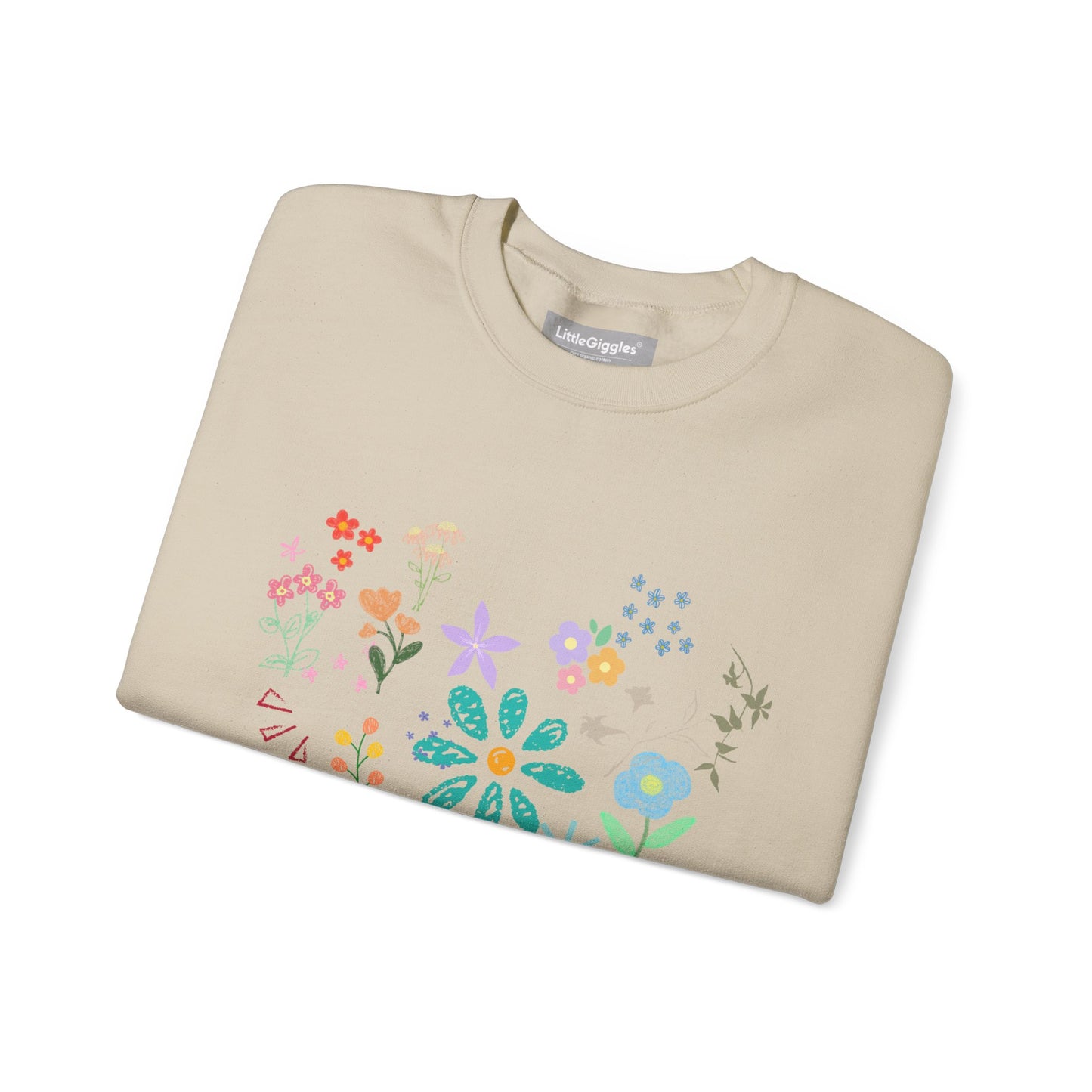 Floral Crewneck Sweatshirt