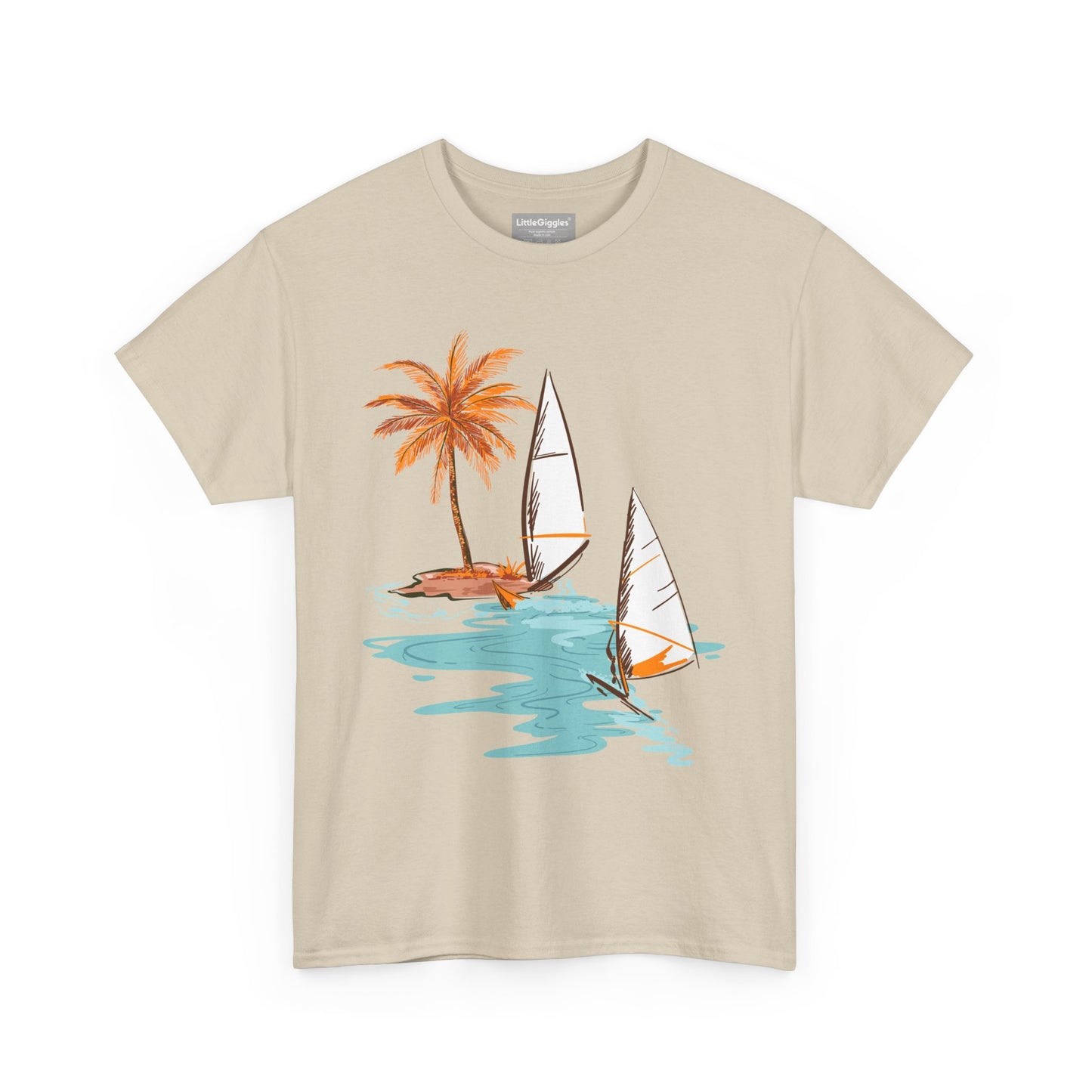 Beach Vibes Unisex Heavy Cotton Tee
