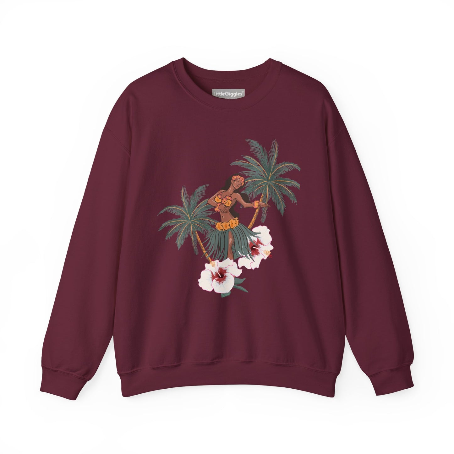Tropical Chic Artisanal Sweatshirt