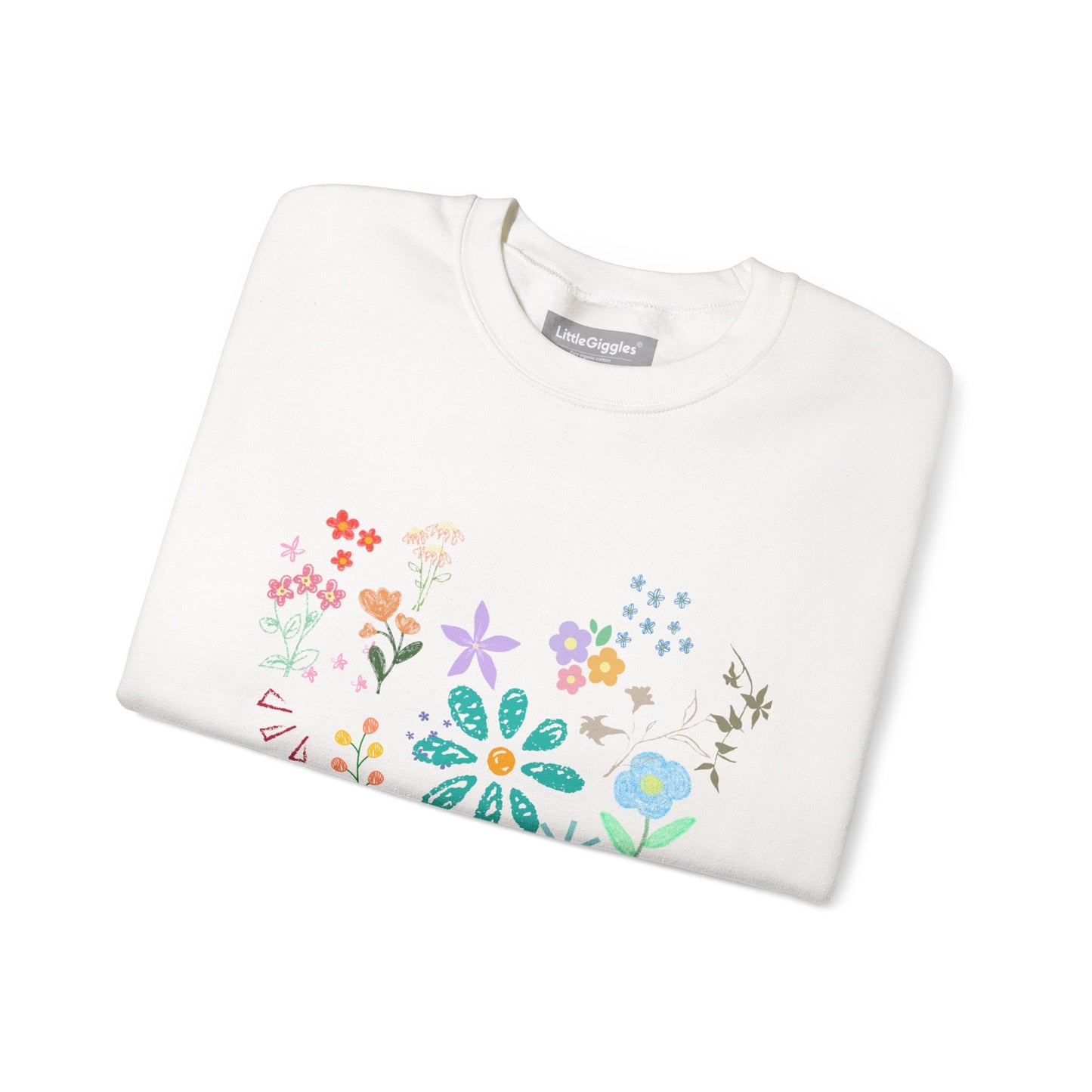 Floral Crewneck Sweatshirt