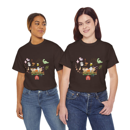 Farm Illustrations Unisex Heavy Cotton Tee