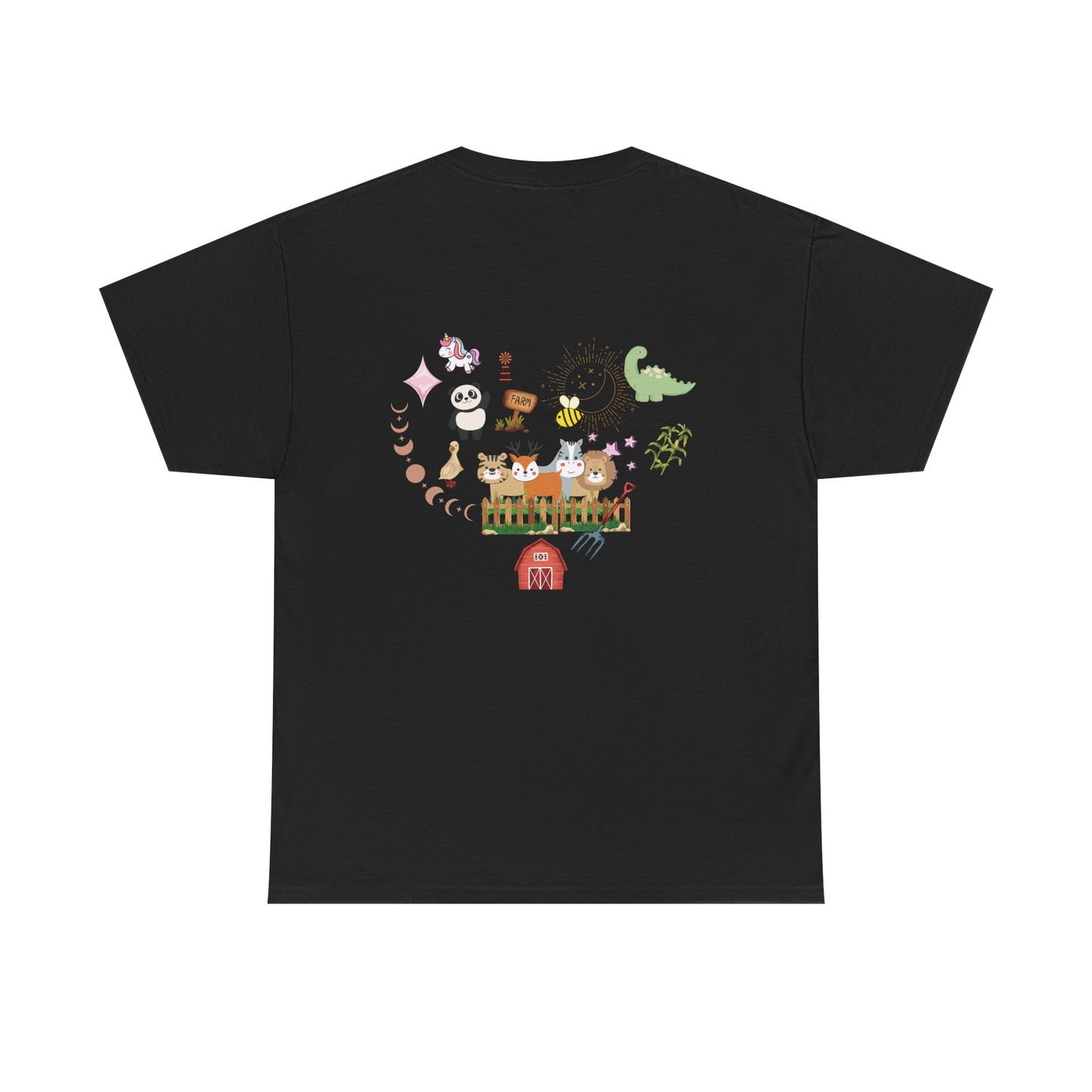Farm Illustrations Unisex Heavy Cotton Tee