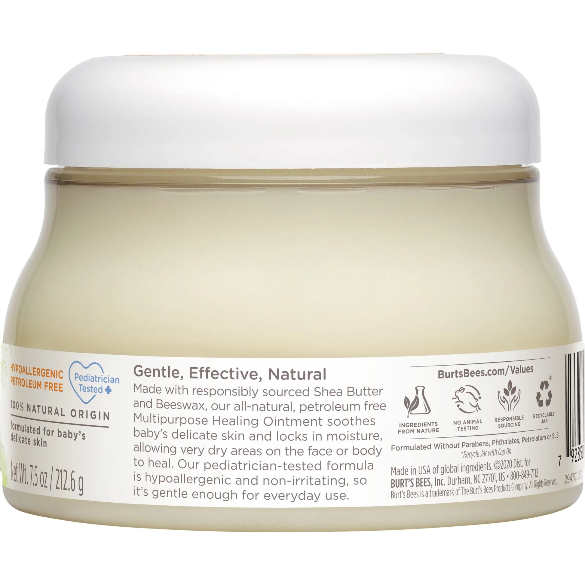 Baby 100% Natural Origin Multipurpose Healing Ointment - 7.5 Ounce Tub