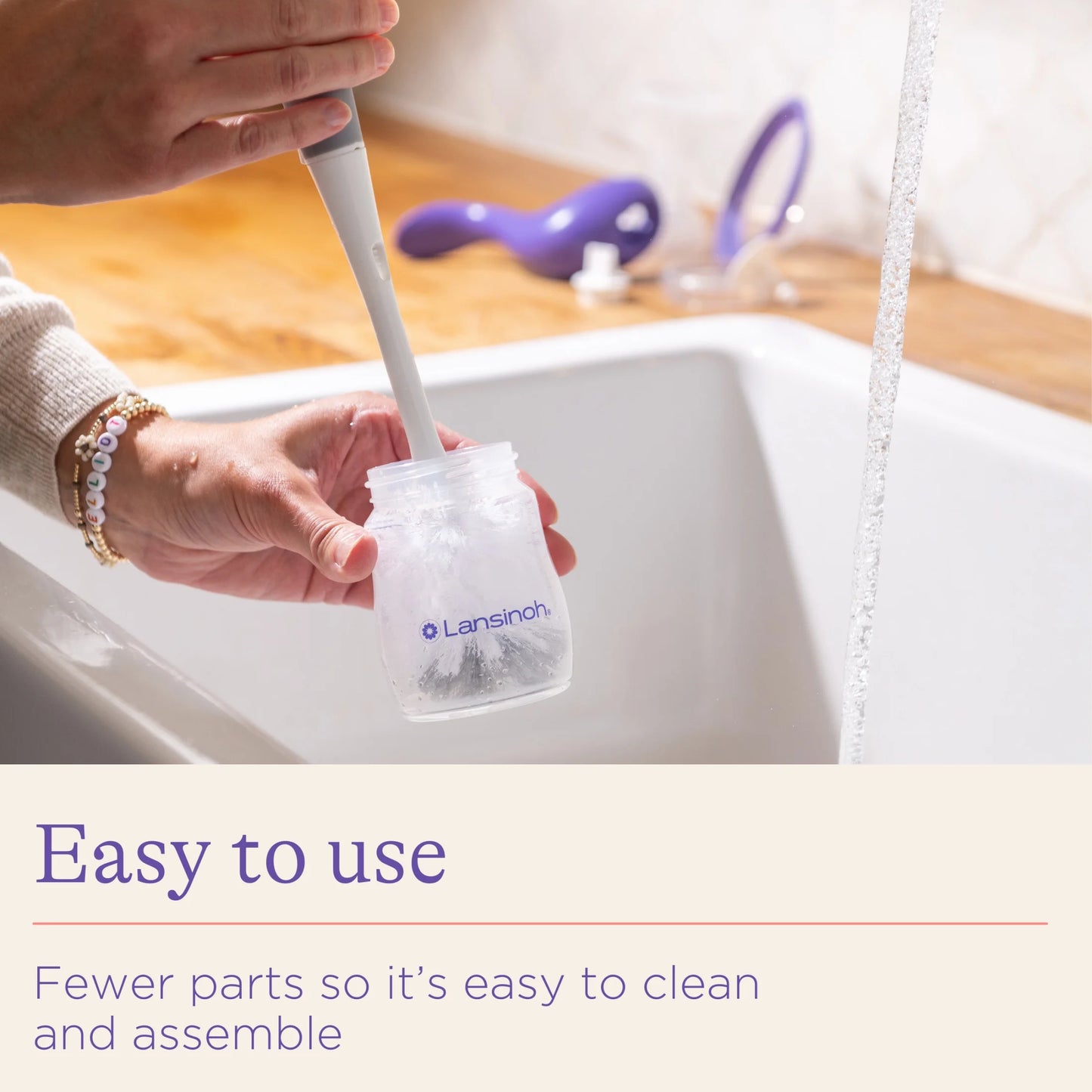 Manual Breast Pump, Hand Pump for Breastfeeding, 5 Fl Oz