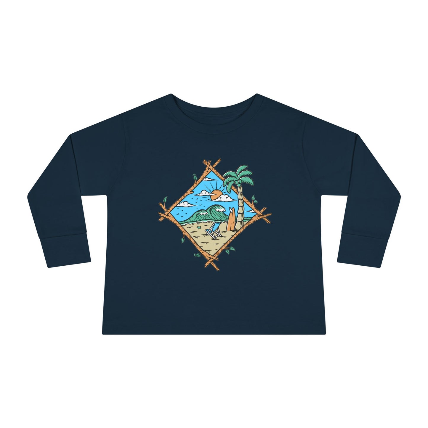 Tropical Toddler Long Sleeve Tee