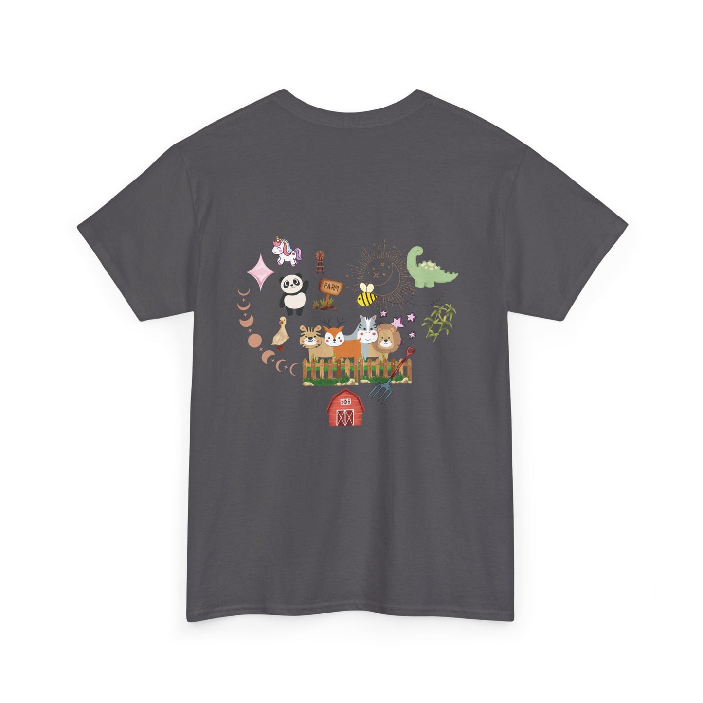 Farm Illustrations Unisex Heavy Cotton Tee