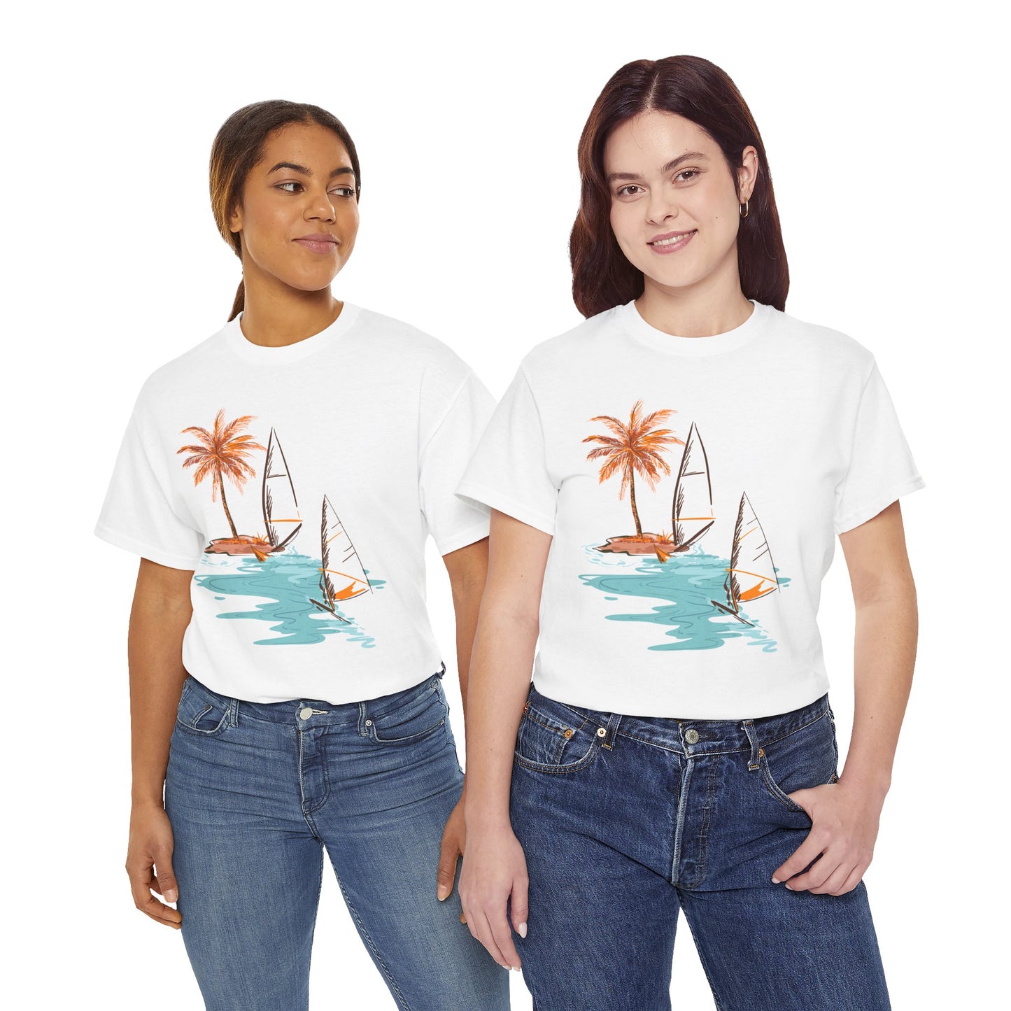 Beach Vibes Unisex Heavy Cotton Tee