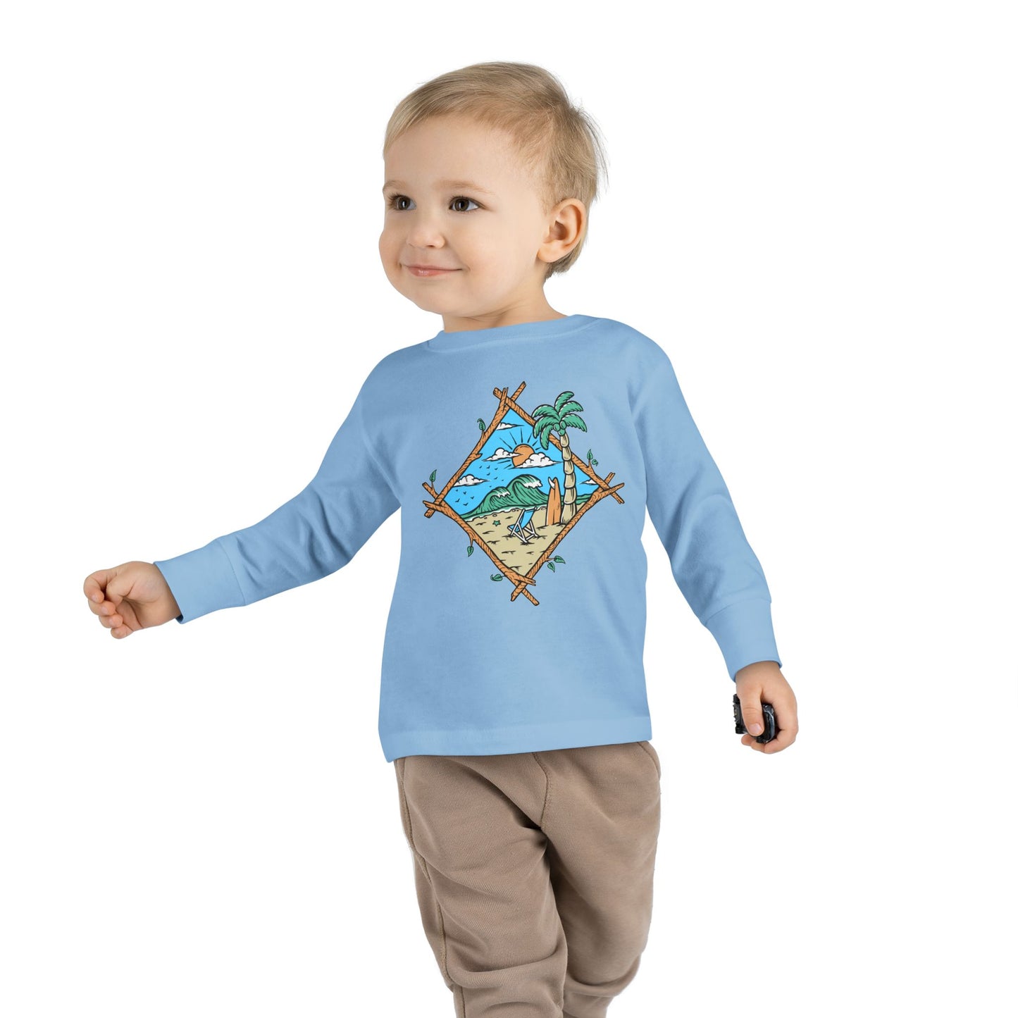 Tropical Toddler Long Sleeve Tee