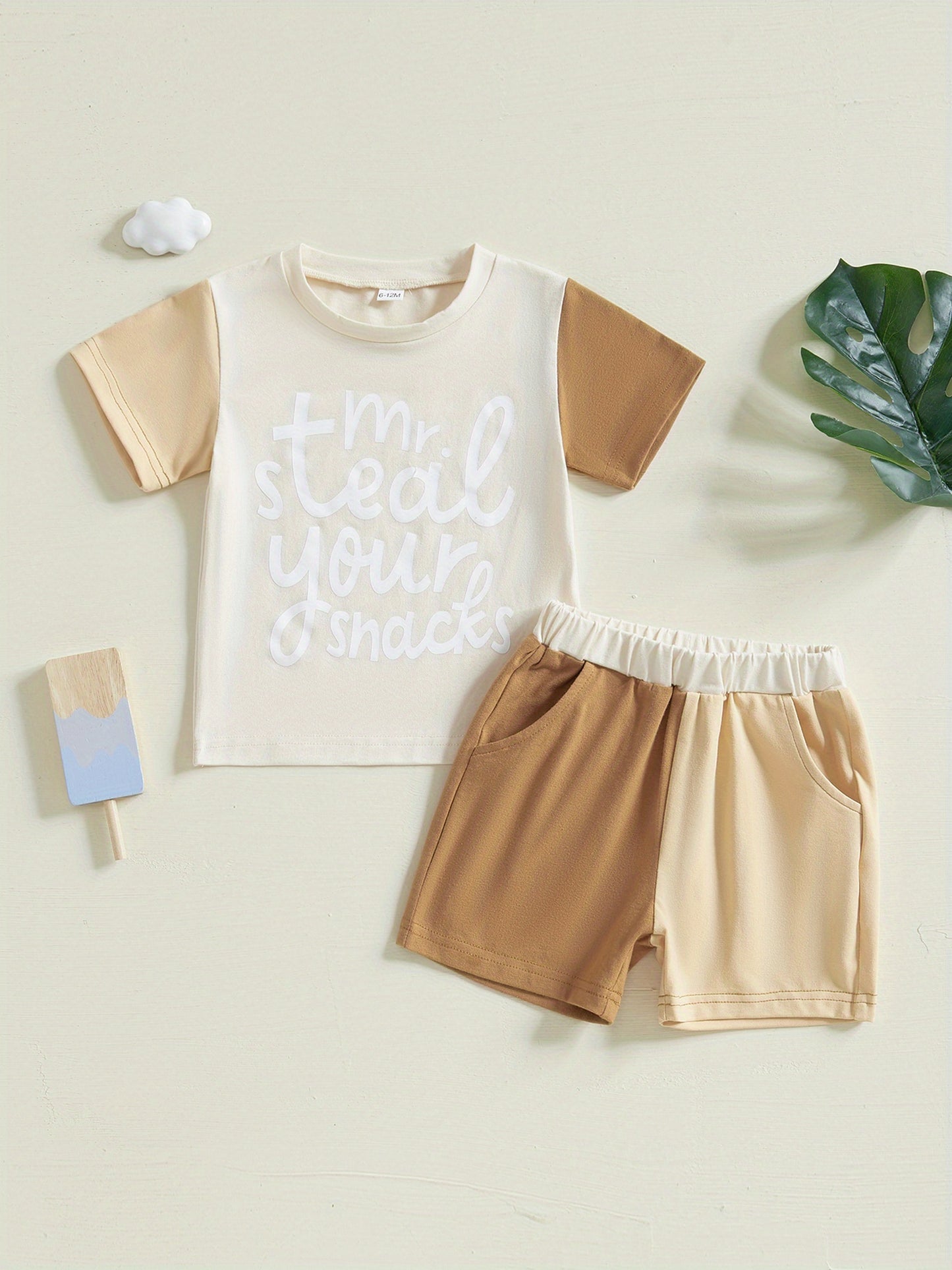 2 Piece Summer Embroidered Set