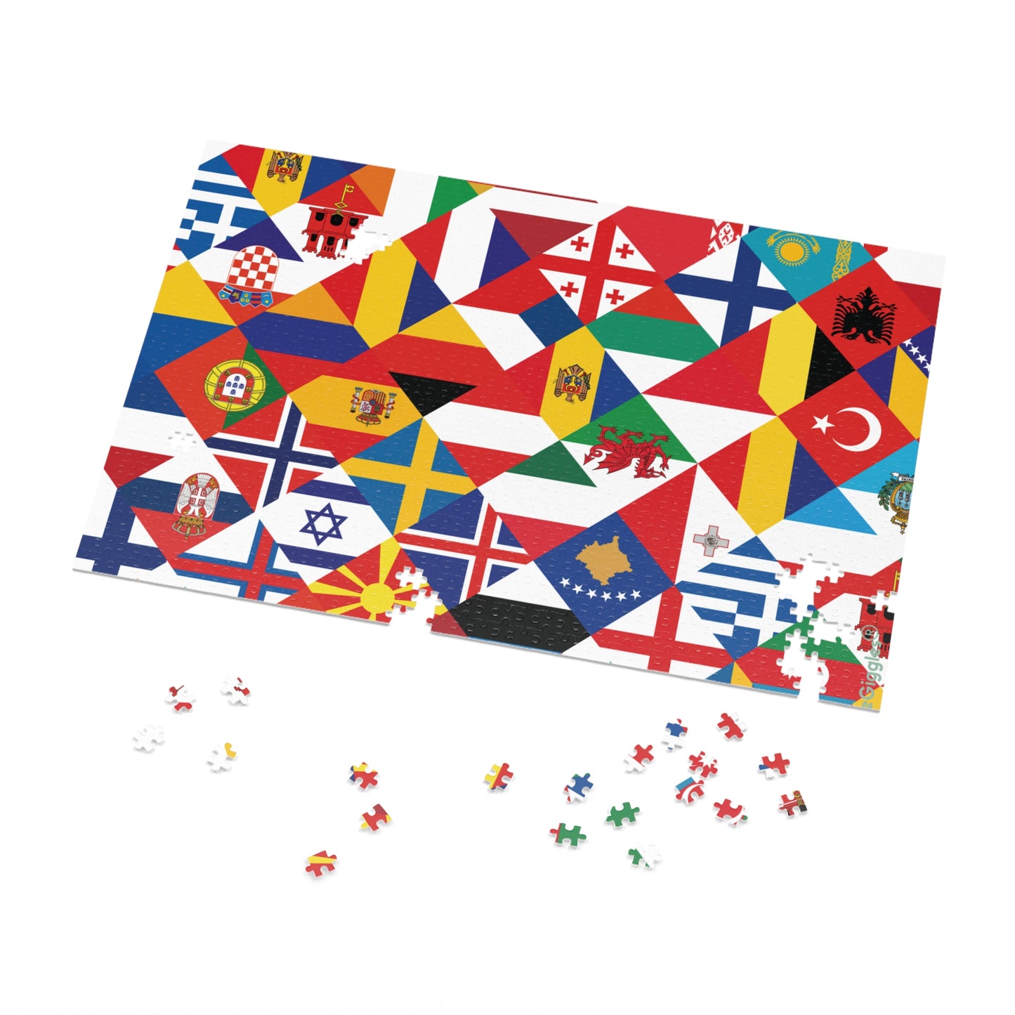 Kids Educational Jigsaw Puzzle with Tin