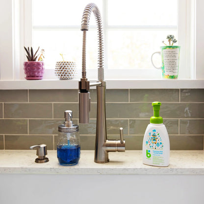 Foaming Dish Soap, Pump Bottle, Fragrance Free, 16Oz