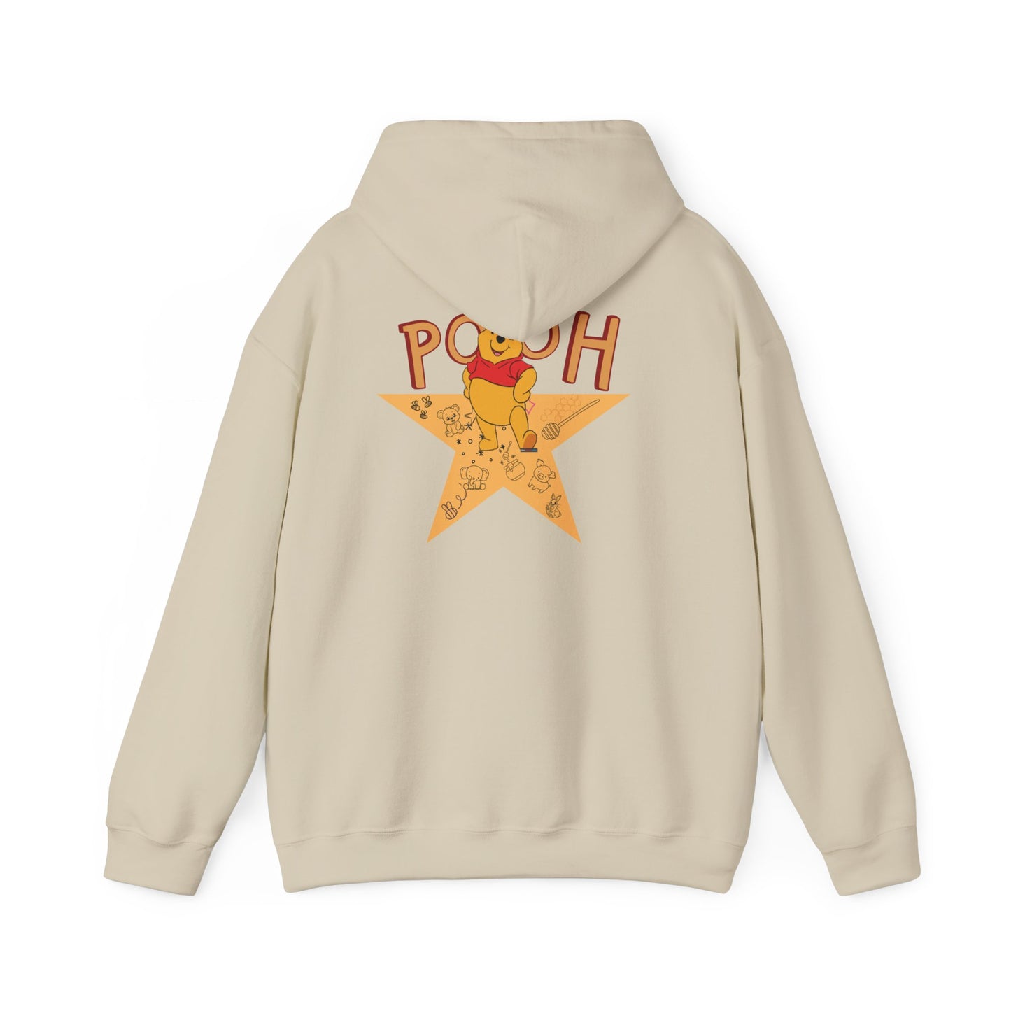 Pooh Themed Hooded Sweatshirt