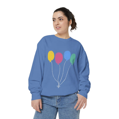 Colorful Balloon Design Unisex Sweatshirt