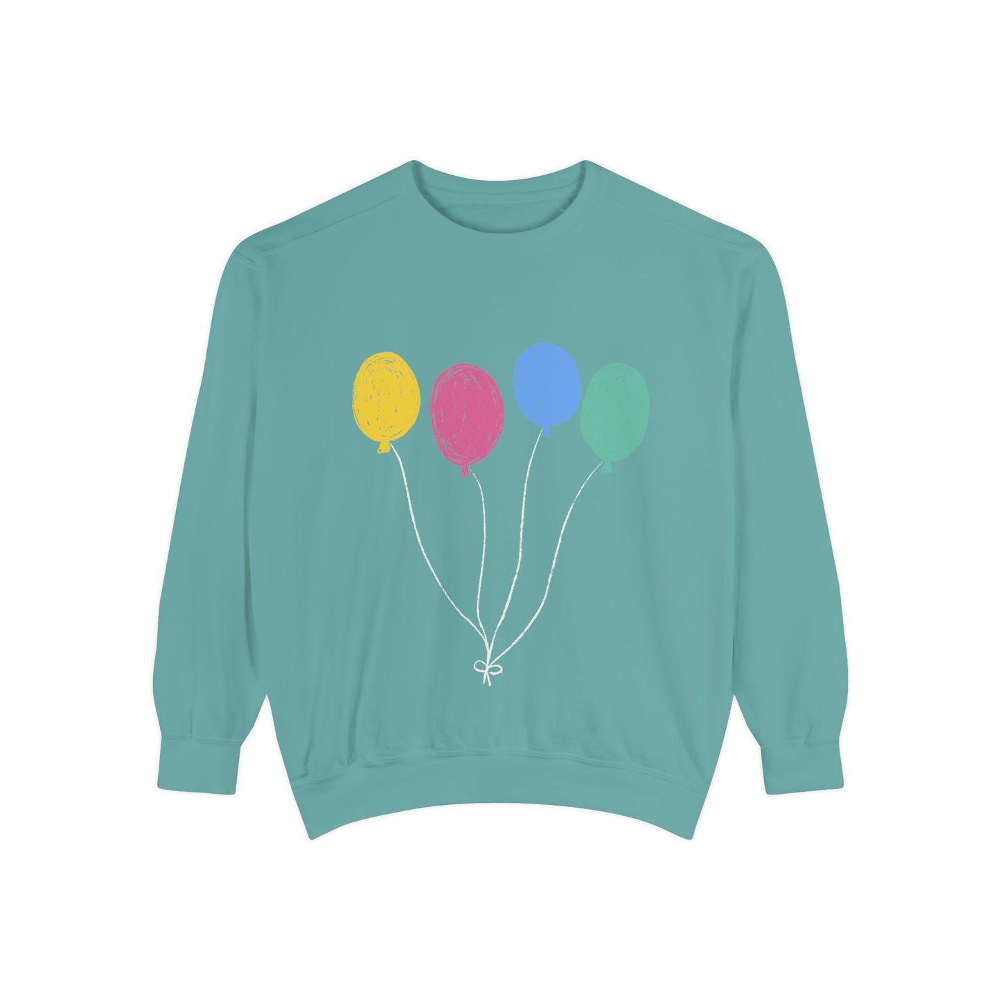 Colorful Balloon Design Unisex Sweatshirt