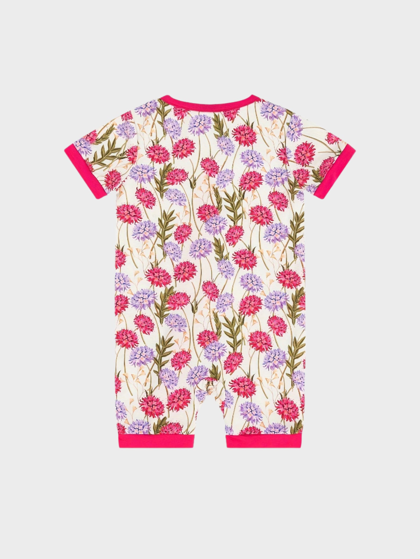 Combinaison zippée à manches courtes Flora &amp; Fauna