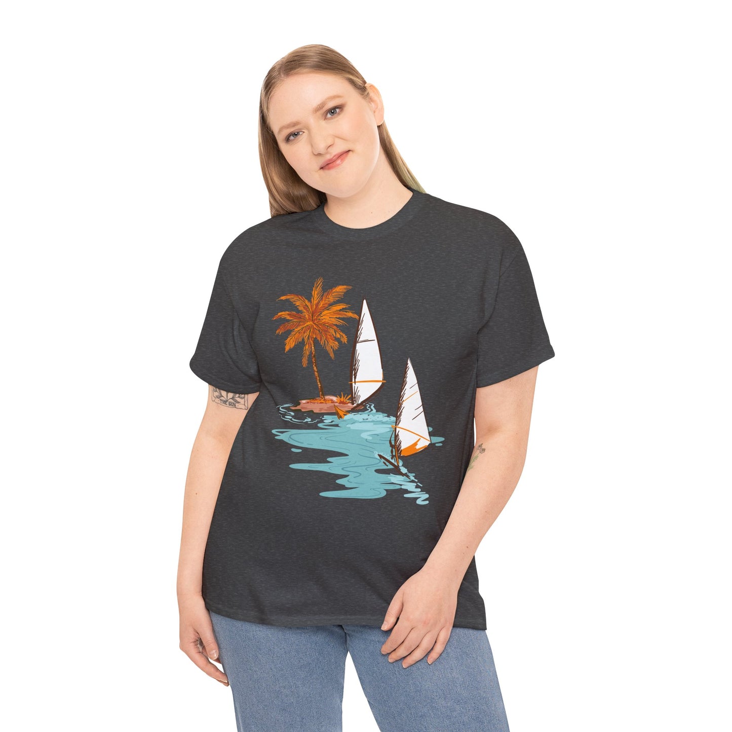 Beach Vibes Unisex Heavy Cotton Tee