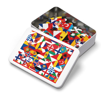 Kids Educational Jigsaw Puzzle with Tin