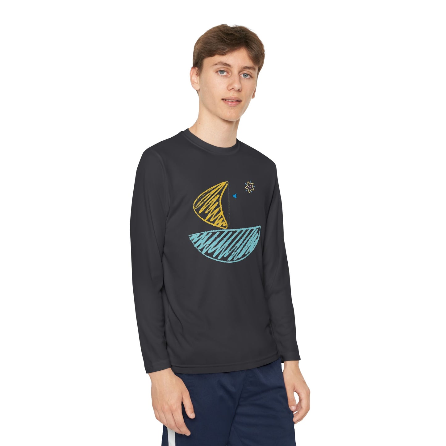 Youth Sailing Long Sleeve Tee