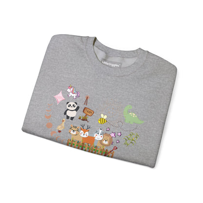 Farm Animal Crewneck Sweatshirt