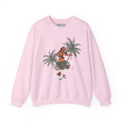 Tropical Chic Artisanal Sweatshirt
