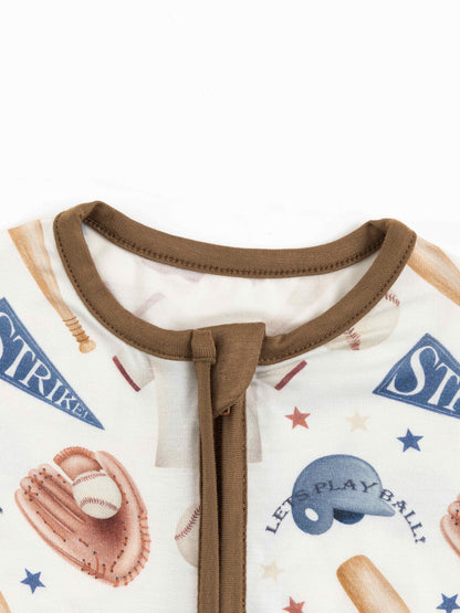 Short Sleeve Baseball Pattern