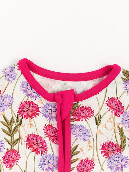 Combinaison zippée à manches courtes Flora &amp; Fauna