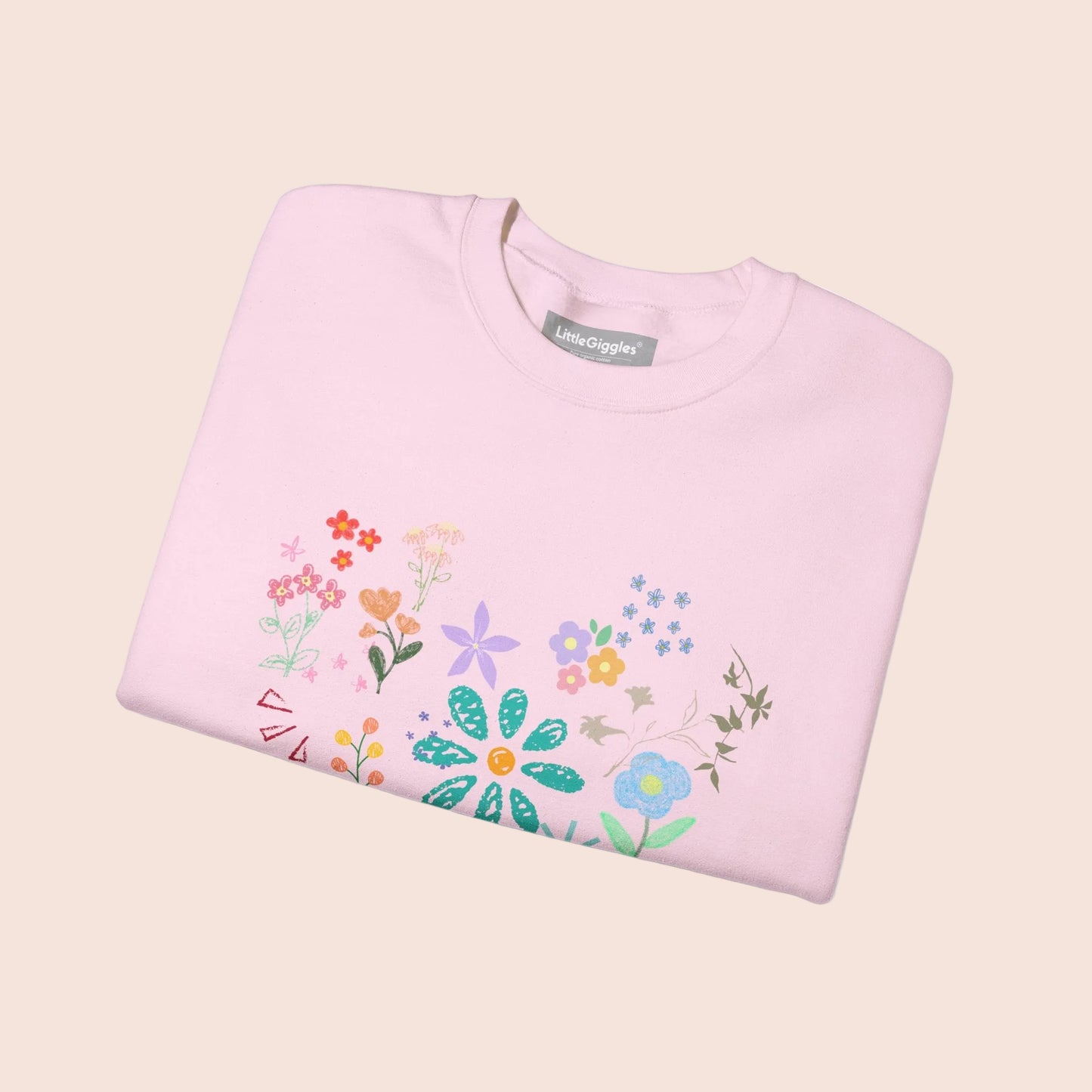 Floral Crewneck Sweatshirt
