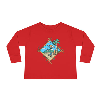 Tropical Toddler Long Sleeve Tee