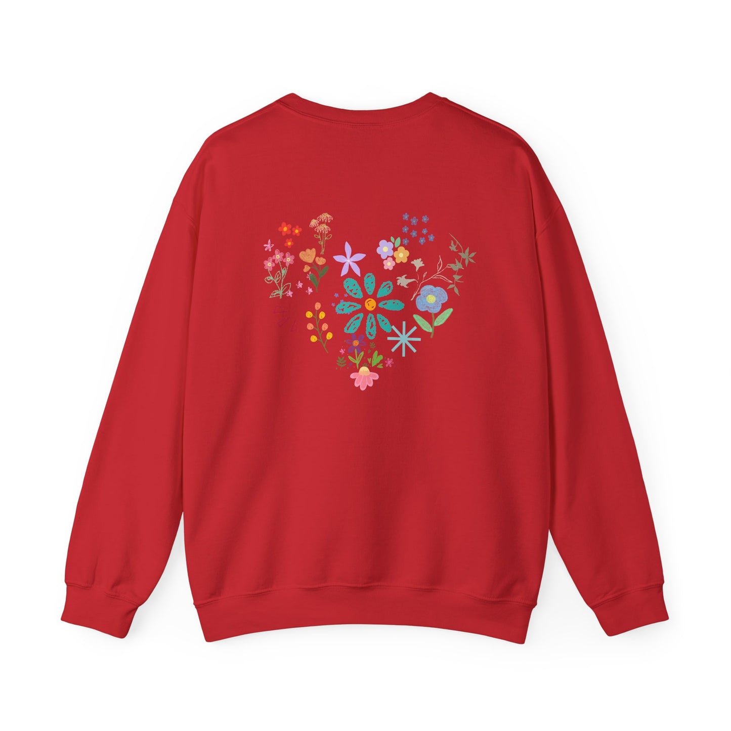 Floral Crewneck Sweatshirt