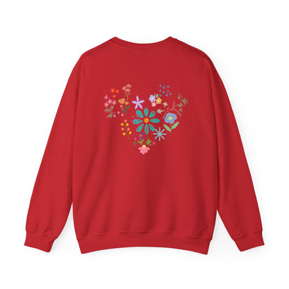 Floral Crewneck Sweatshirt