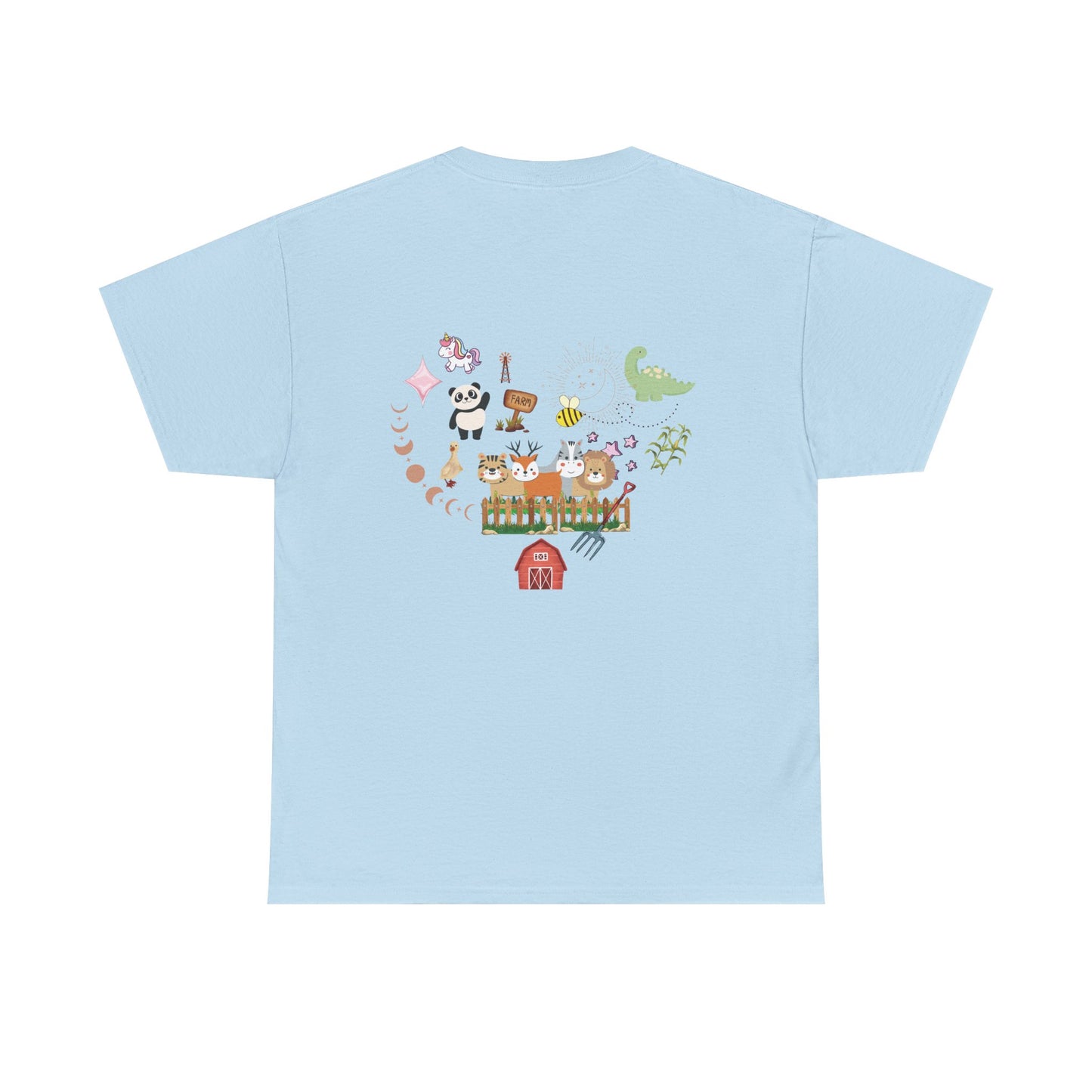 Farm Illustrations Unisex Heavy Cotton Tee