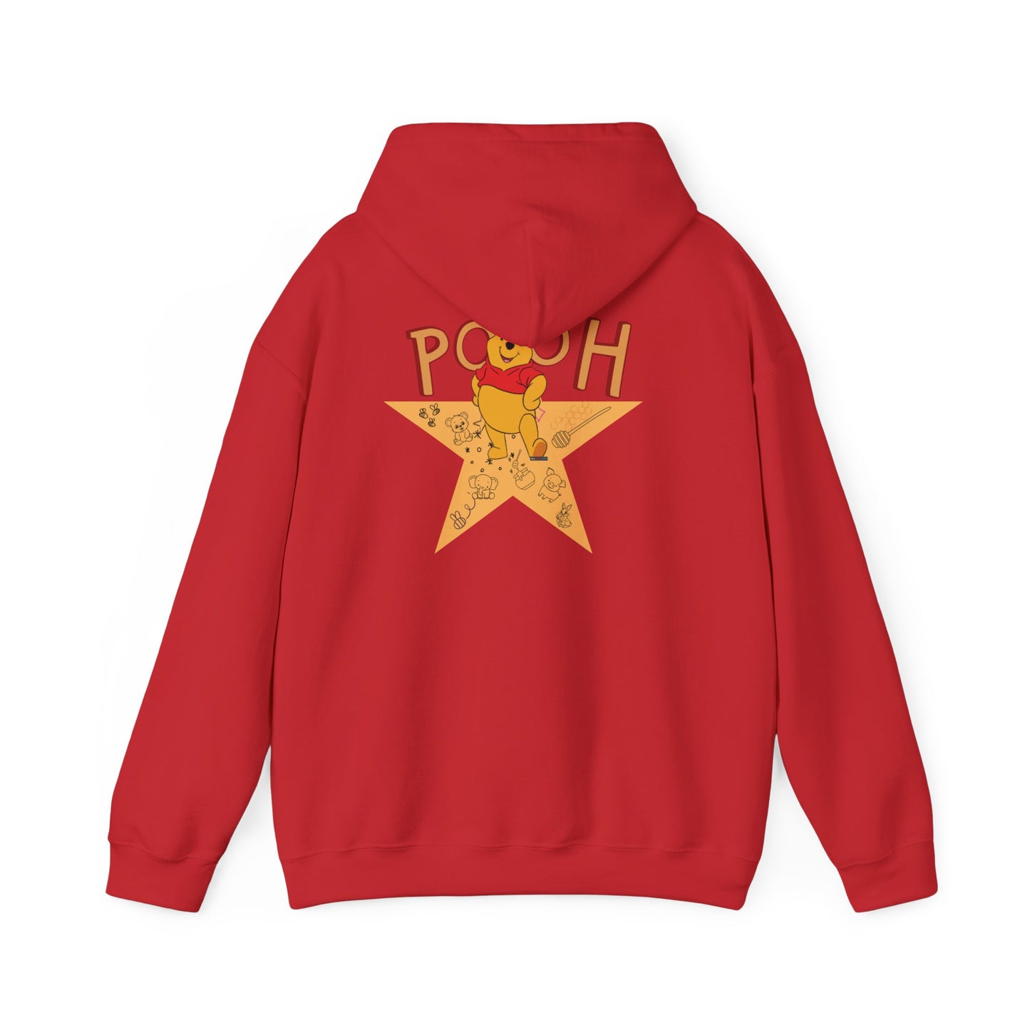 Pooh Themed Hooded Sweatshirt