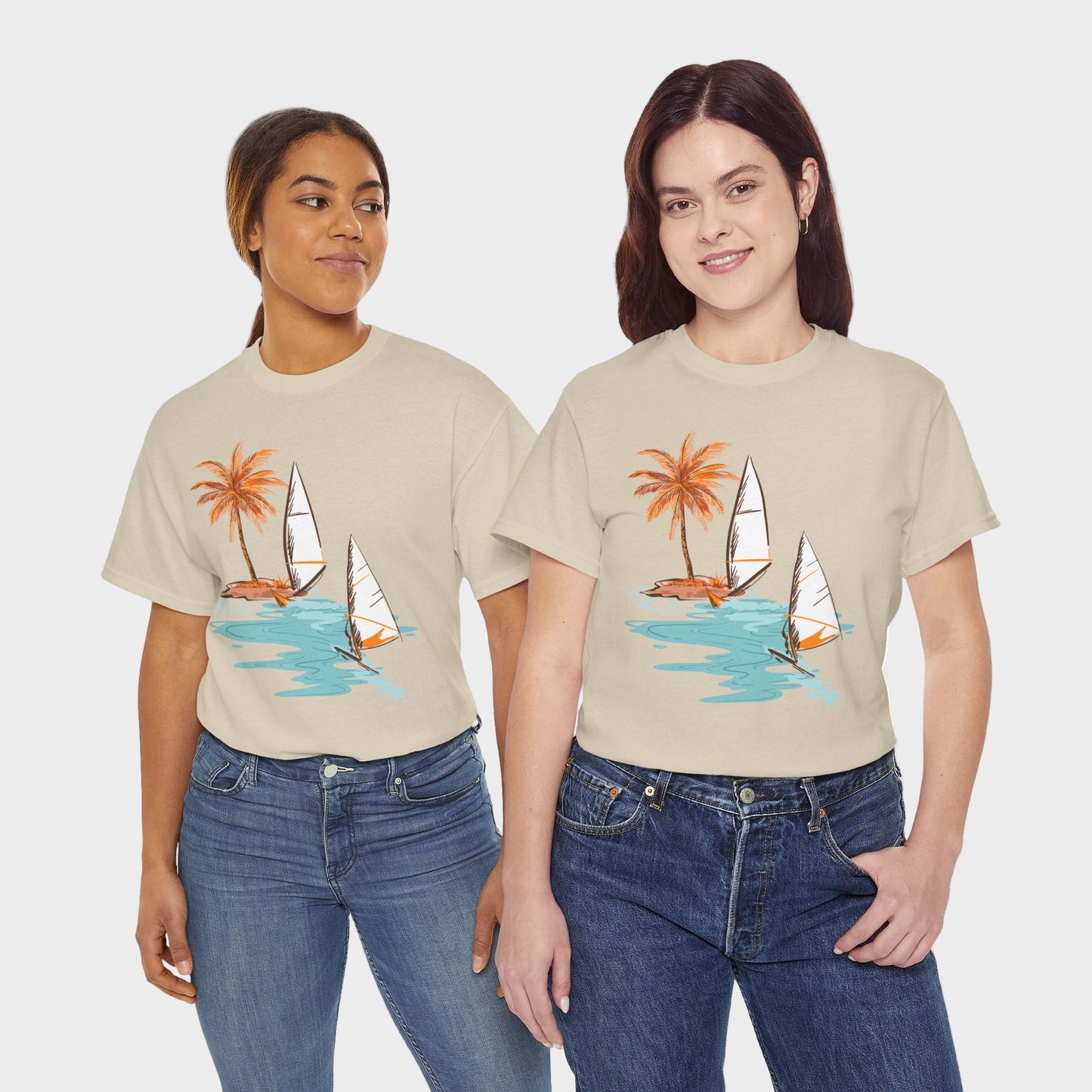 Beach Vibes Unisex Heavy Cotton Tee