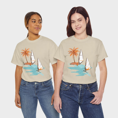 Beach Vibes Unisex Heavy Cotton Tee