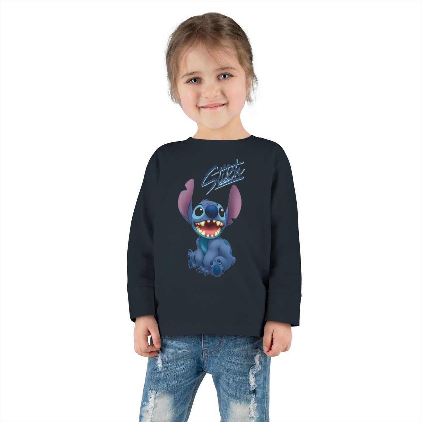 Stitched Toddler Long Sleeve Tee